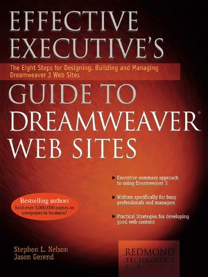 cover image of Effective Executive's Guide to Dreamweaver Web Sites
